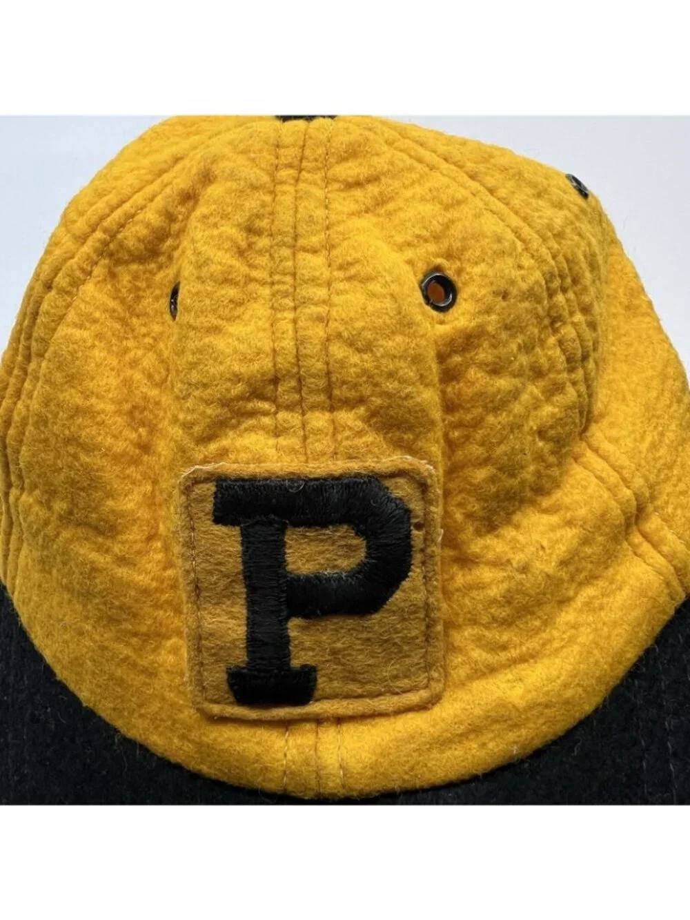 Pittsburgh Pirates Vintage 1940's 1950's Youth Baseball Hat Cap Wool Antique